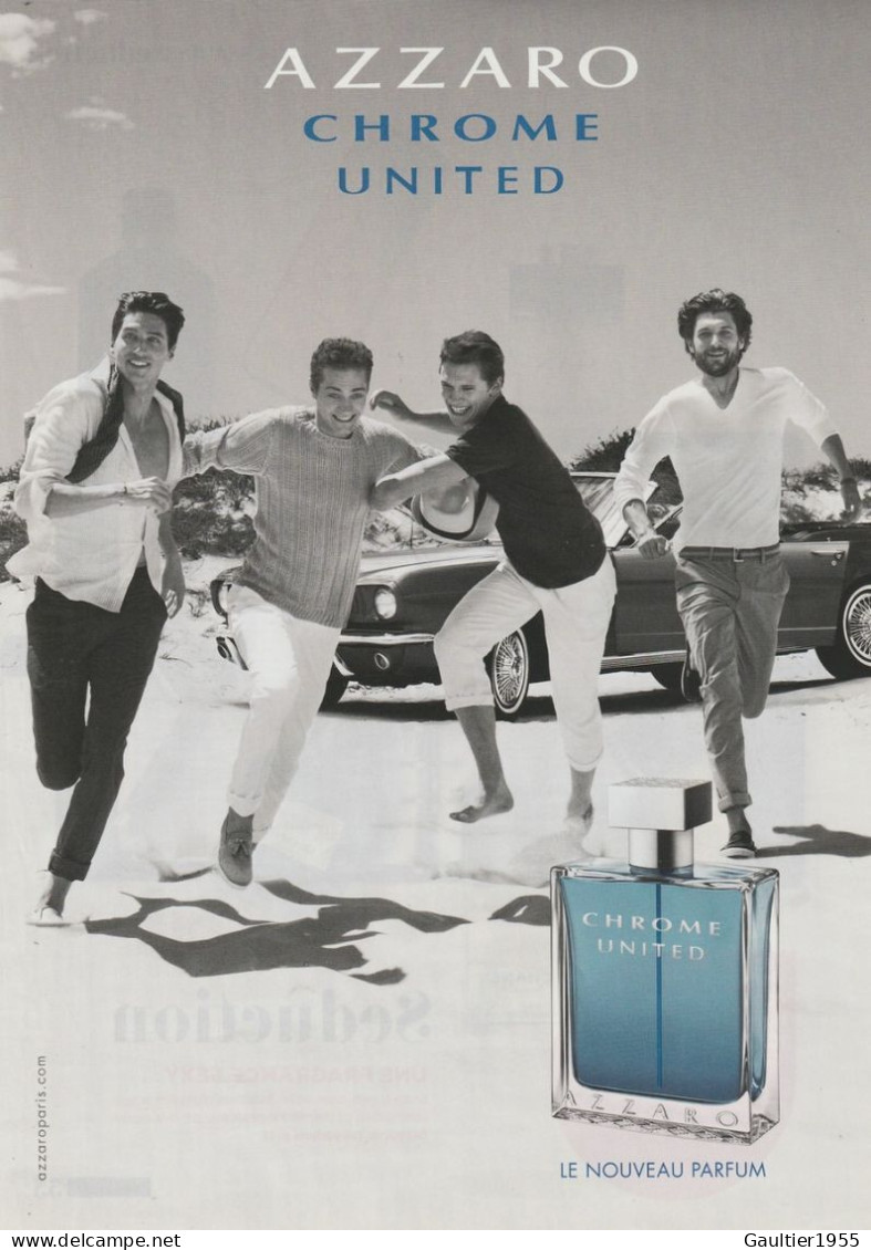 Publicité Papier - Advertising Paper - Azzaro - Publicités Parfum (journaux)