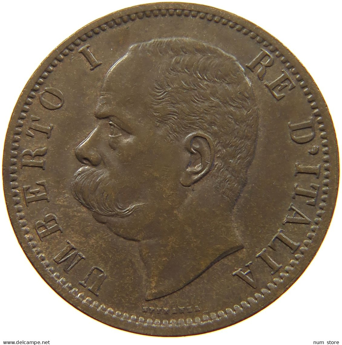 ITALY 10 CENTESIMI 1894 BI UMBERTO I. 1878-1900 #s017 0251 - 1878-1900 : Umberto I.