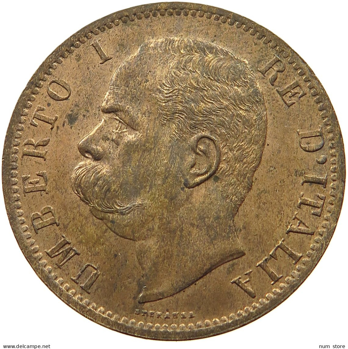 ITALY 10 CENTESIMI 1894 BI Umberto I (1878-1900) #t061 0323 - 1878-1900 : Umberto I.