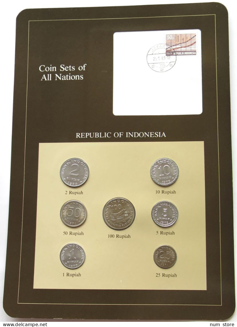 INDONESIA SET  FRANKLIN MINT #bs09 0033 - Indonesia