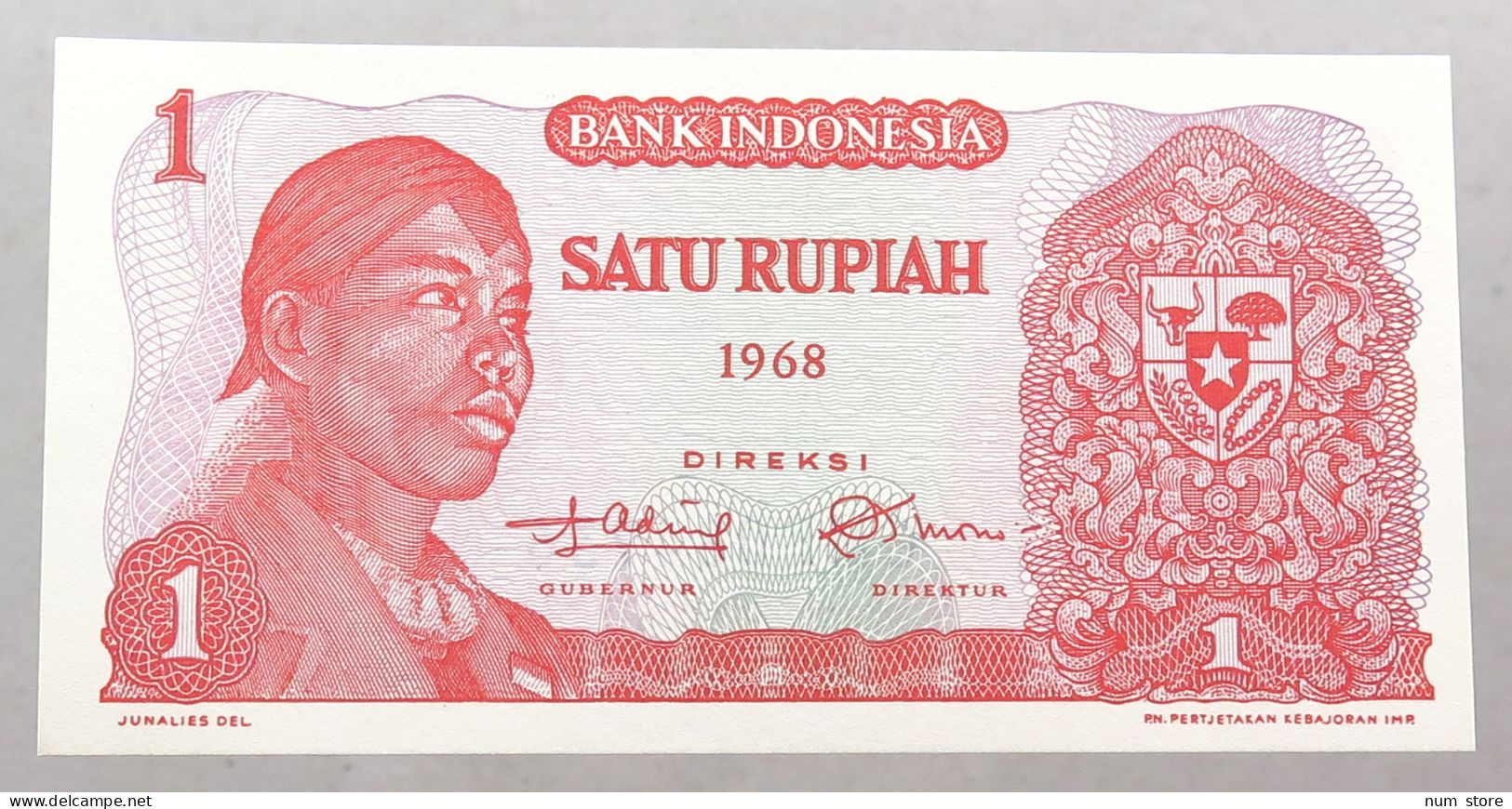 INDONESIA RUPIAH 1968  #alb051 1623 - Indonésie