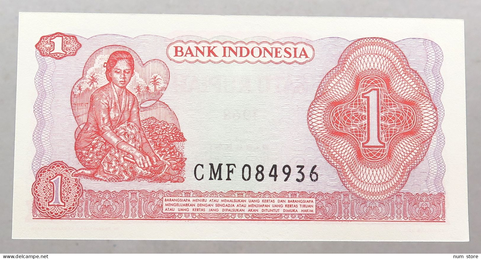 INDONESIA RUPIAH 1968  #alb051 1623 - Indonésie