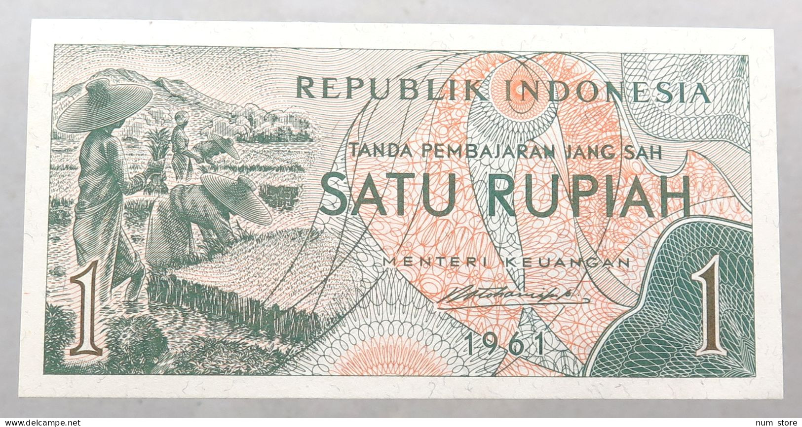 INDONESIA RUPIAH 1961  #alb051 0323 - Indonesien