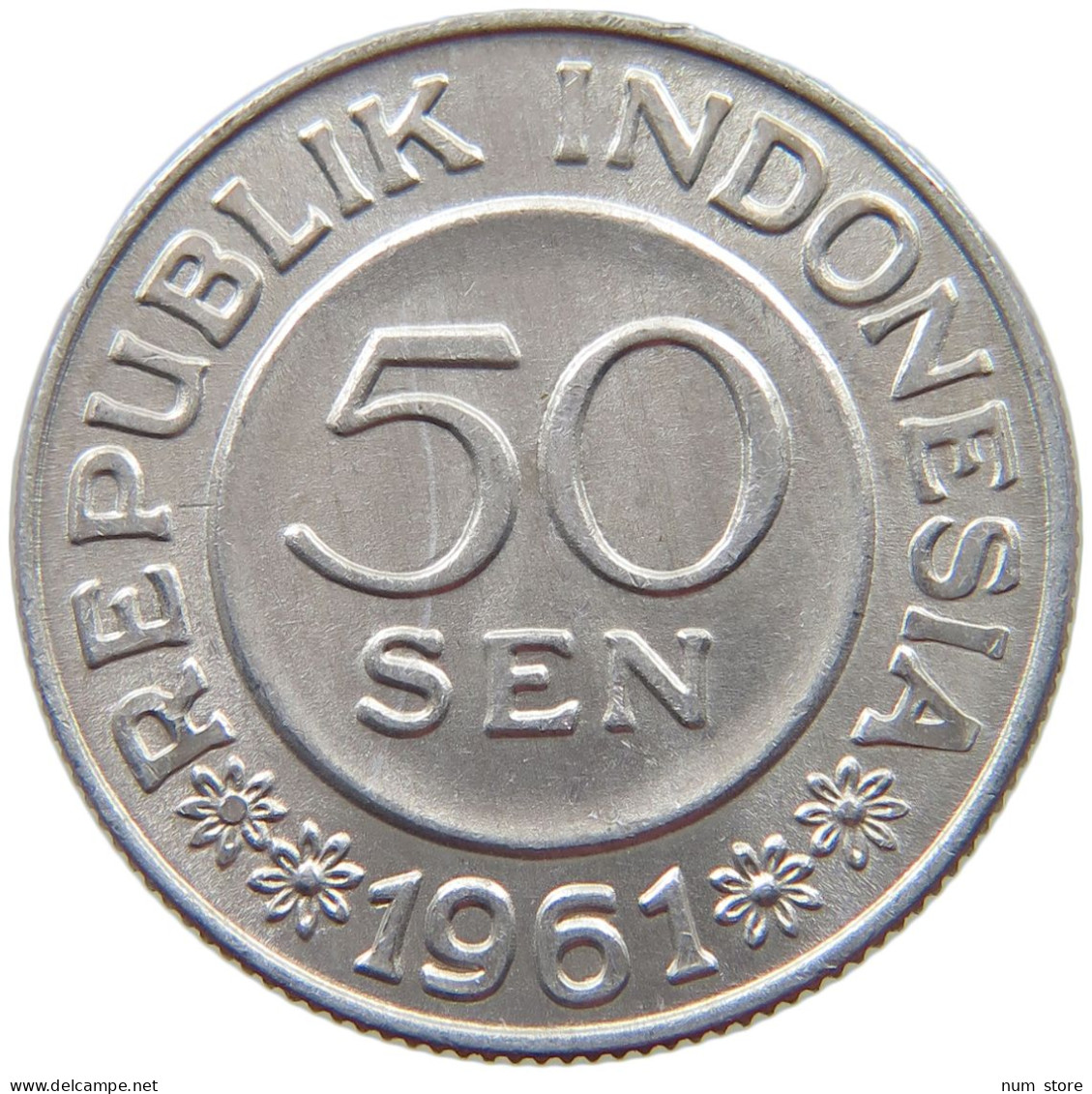 INDONESIA 50 SEN 1961  #s068 0823 - Indonesia