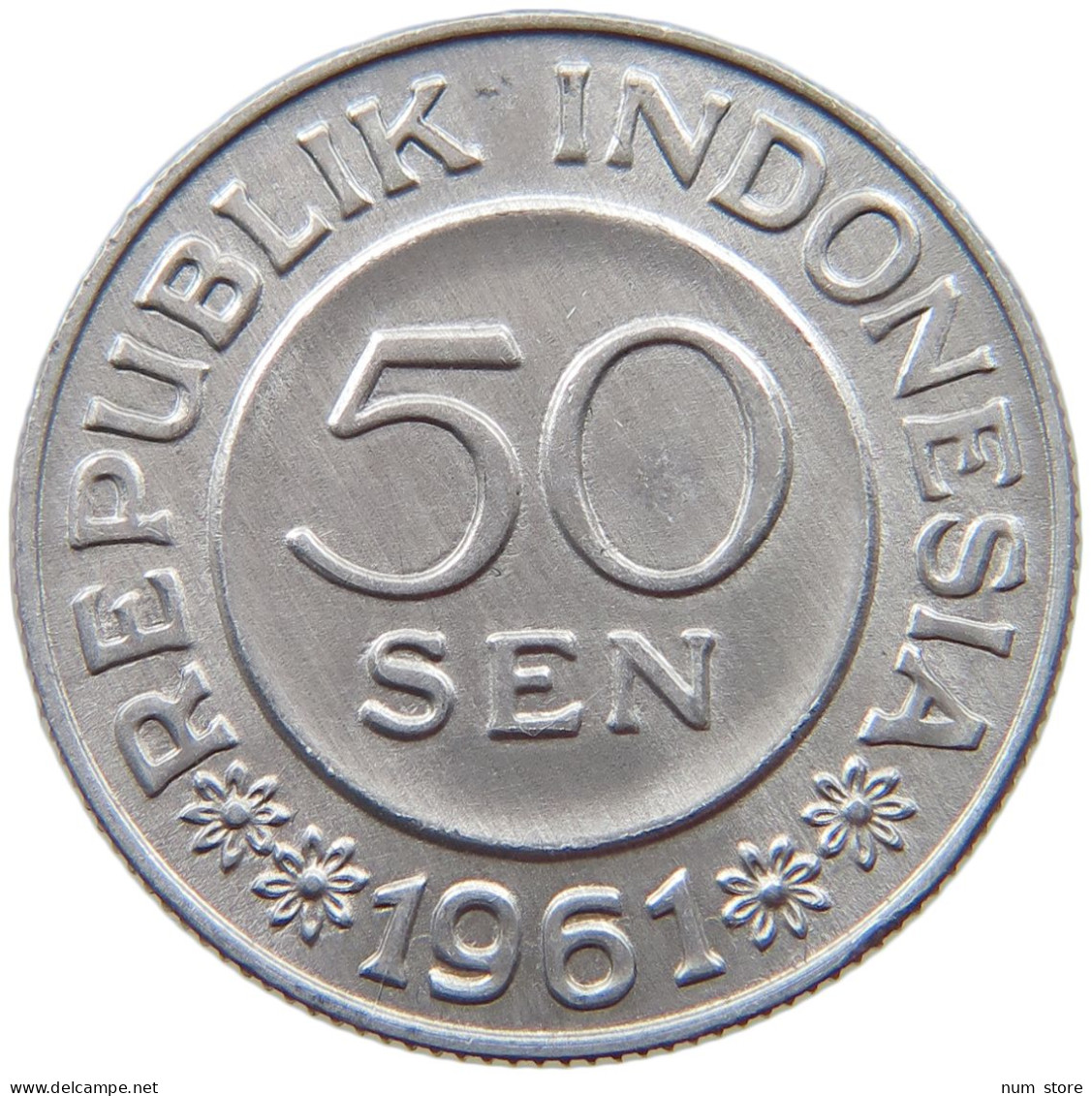 INDONESIA 50 SEN 1961  #a022 0011 - Indonesia