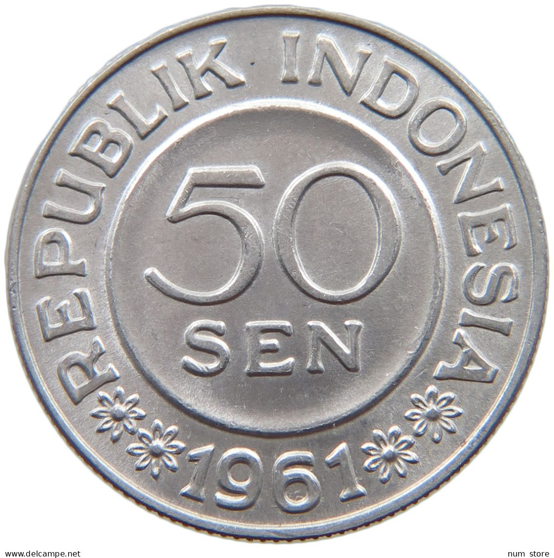 INDONESIA 50 SEN 1961  #a070 0529 - Indonésie