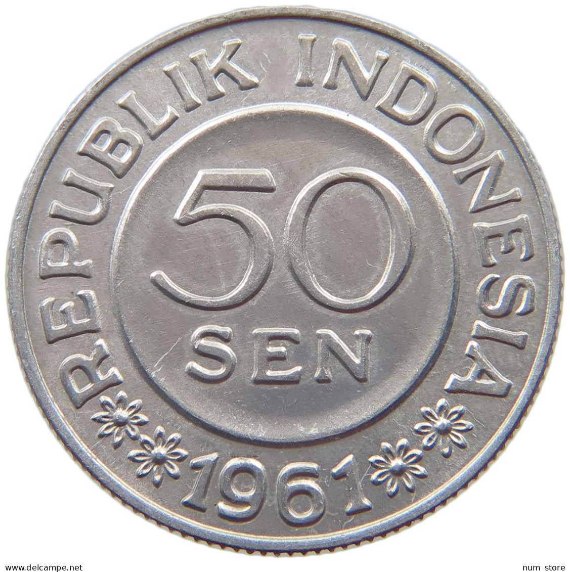 INDONESIA 50 SEN 1961  #a022 0009 - Indonesia