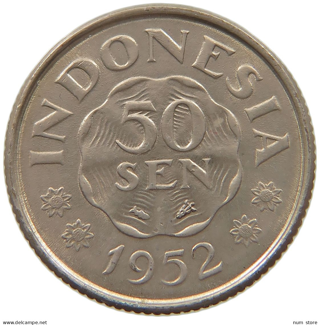 INDONESIA 50 SEN 1952  #s079 0601 - Indonésie