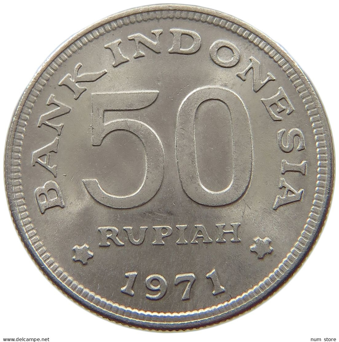 INDONESIA 50 RUPIAH 1971  #s065 0333 - Indonesia