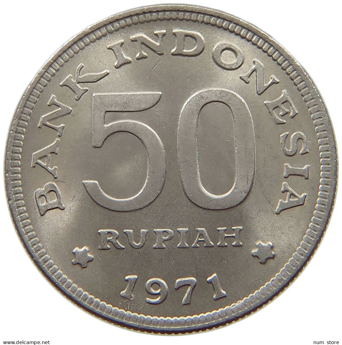 INDONESIA 50 RUPIAH 1971  #s065 0331 - Indonesia