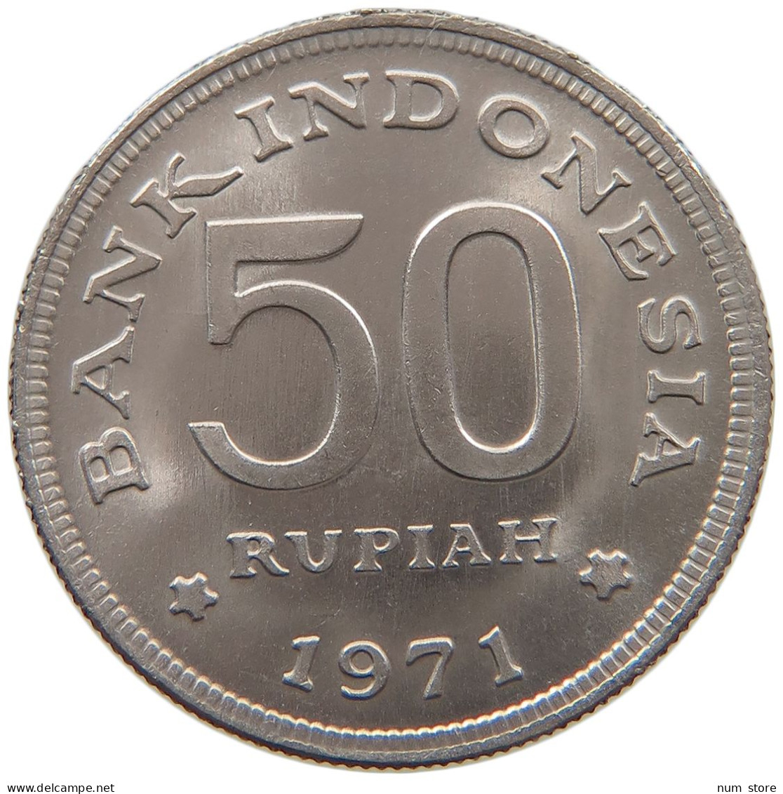 INDONESIA 50 RUPIAH 1971  #a072 0295 - Indonésie