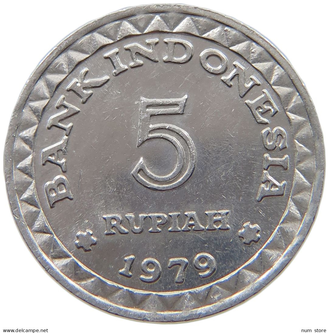 INDONESIA 5 RUPIAH 1979  #s069 0139 - Indonesien