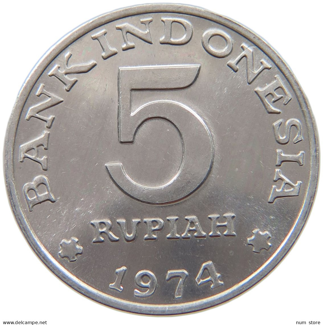 INDONESIA 5 RUPIAH 1974  #a053 0607 - Indonesien