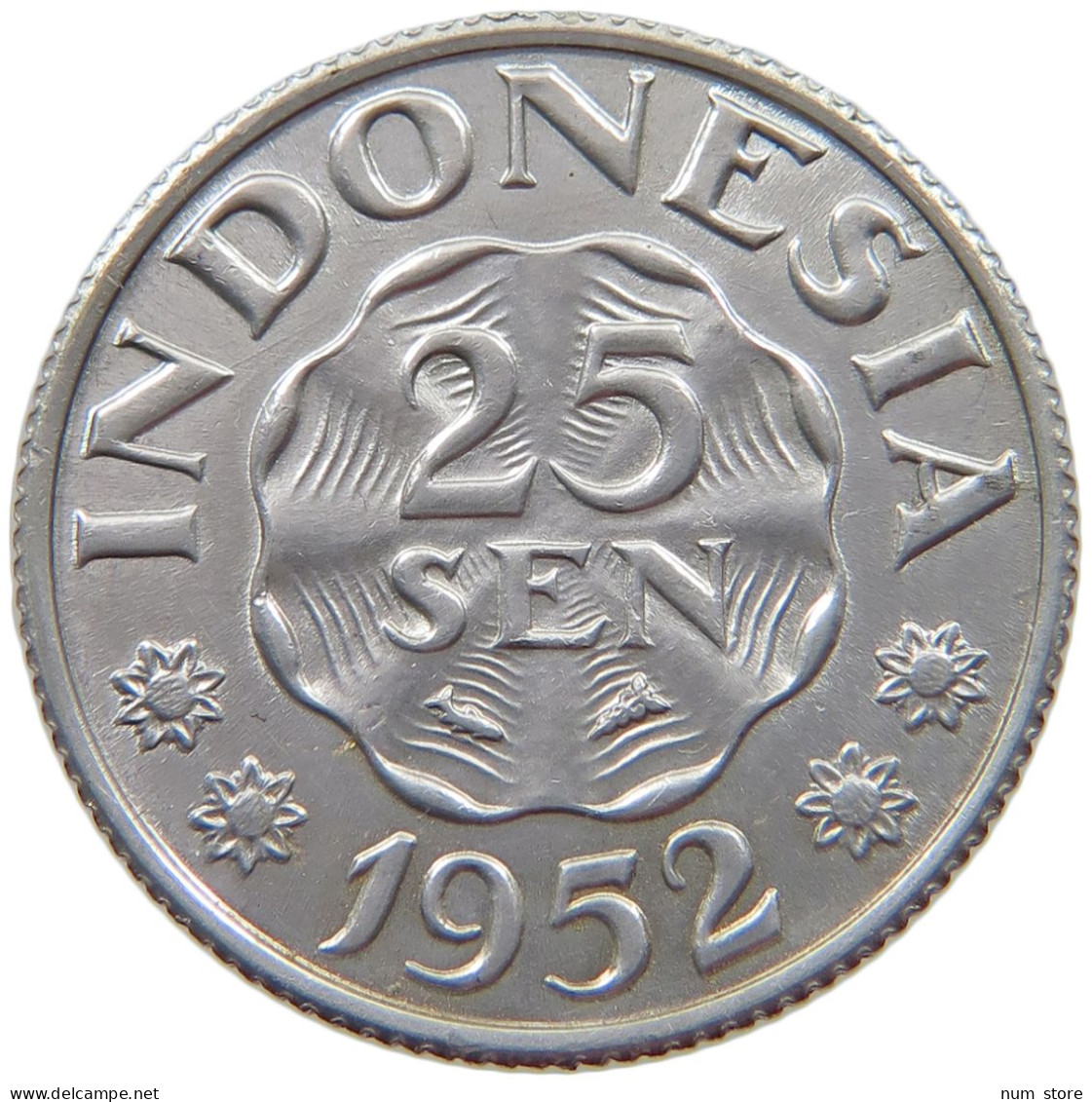 INDONESIA 25 SEN 1952  #s079 0315 - Indonesien