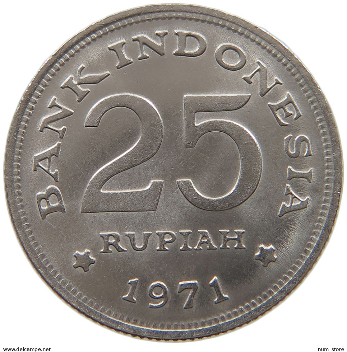 INDONESIA 25 RUPIAH 1971  #a072 0707 - Indonésie