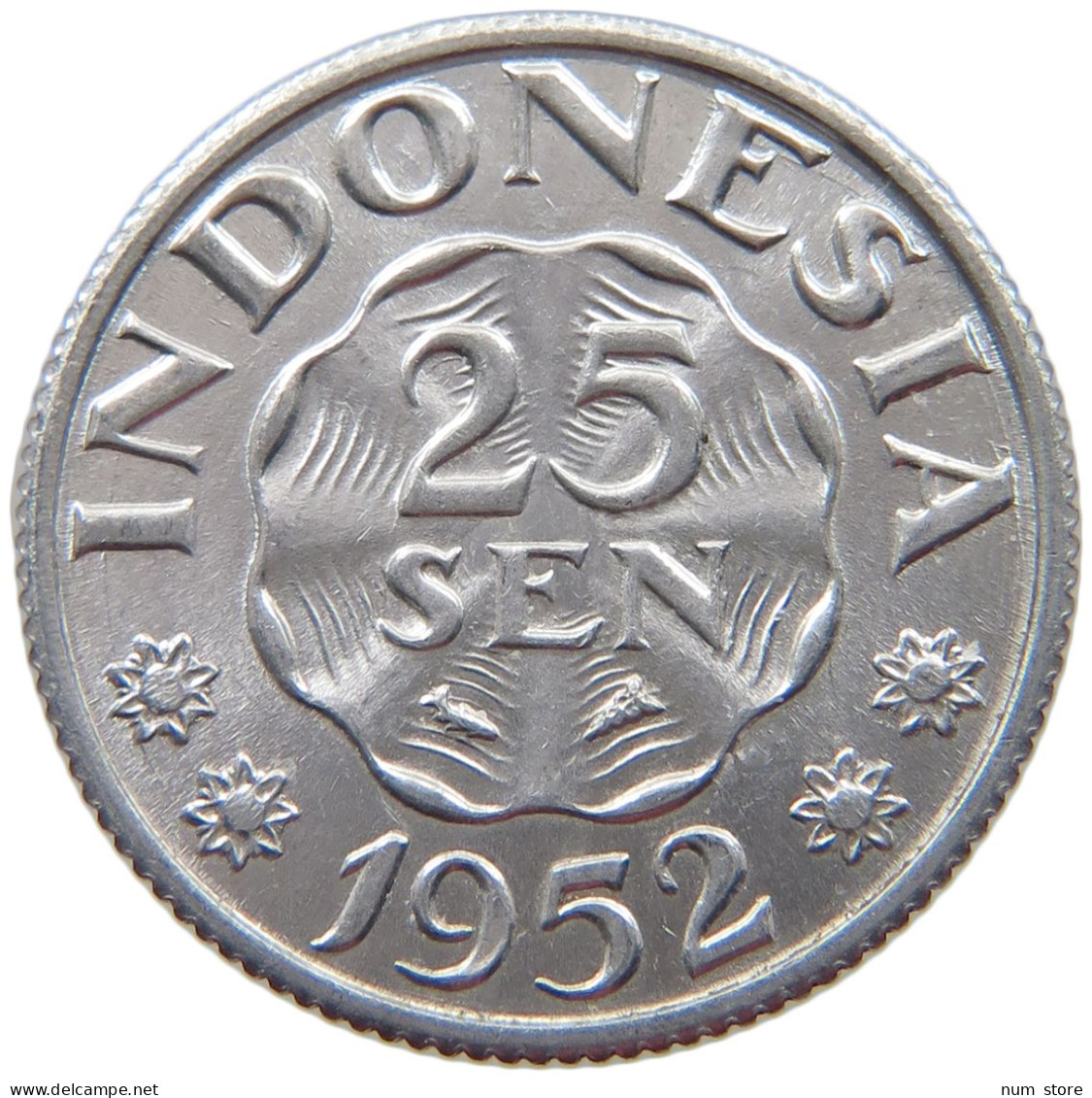 INDONESIA 25 SEN 1952  #s069 0019 - Indonésie