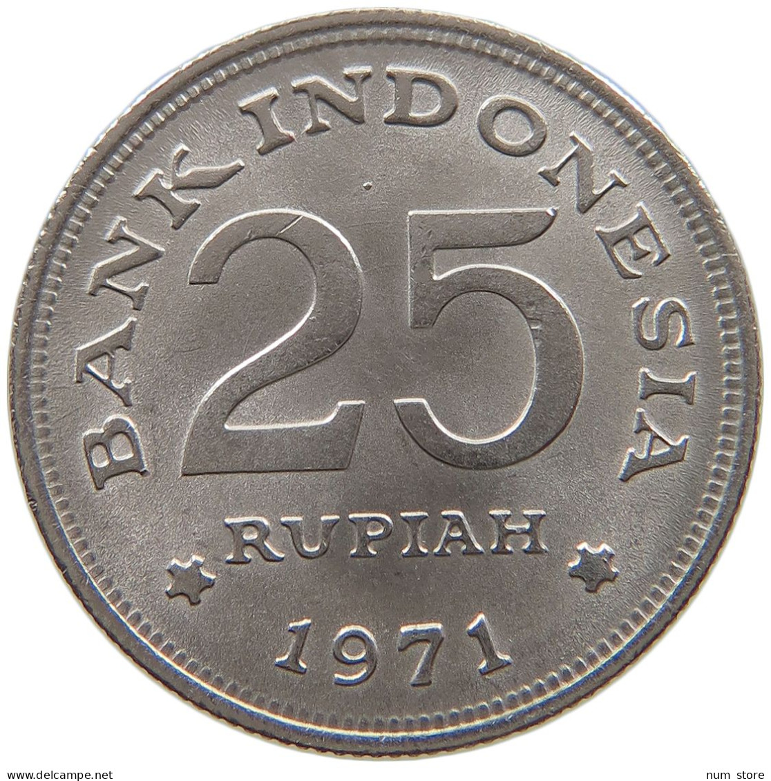 INDONESIA 25 RUPIAH 1971  #a072 0709 - Indonesia