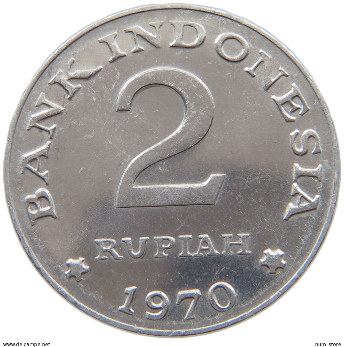 INDONESIA 2 RUPIAH 1970  #a070 0577 - Indonesien