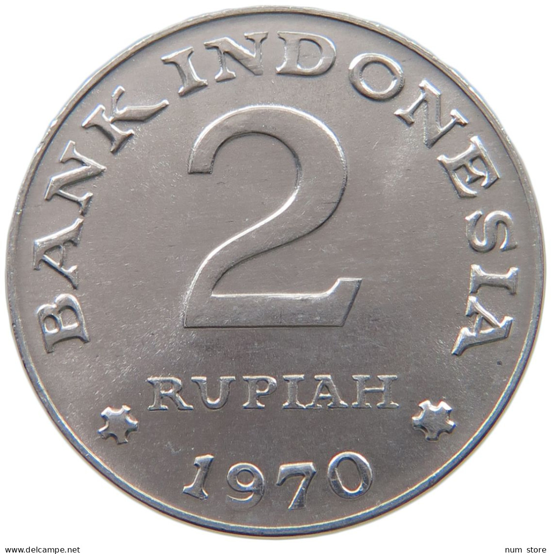 INDONESIA 2 RUPIAH 1970  #a051 0519 - Indonésie