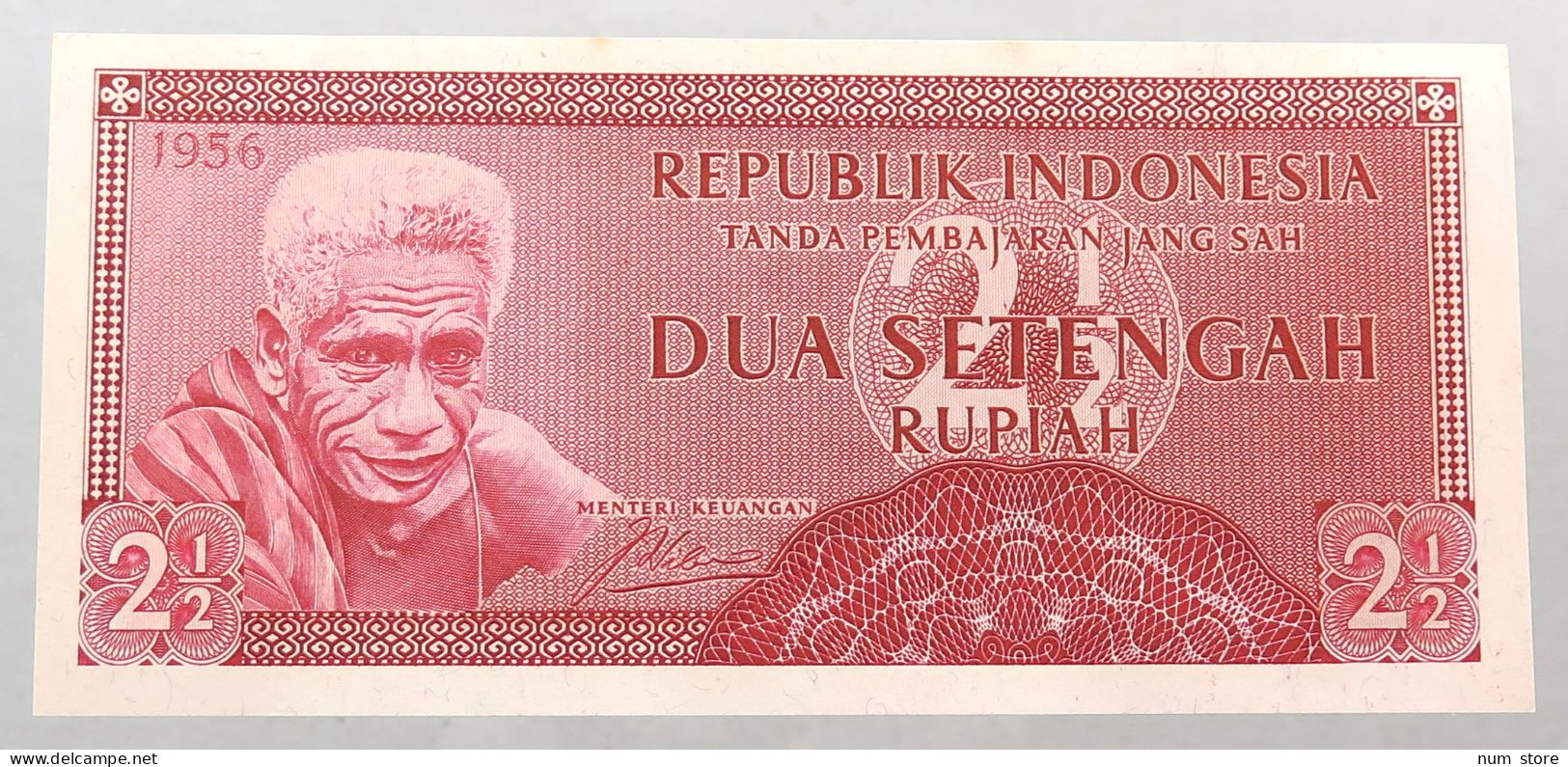 INDONESIA 2 1/2 RUPIAH 1956  #alb051 0291 - Indonesien