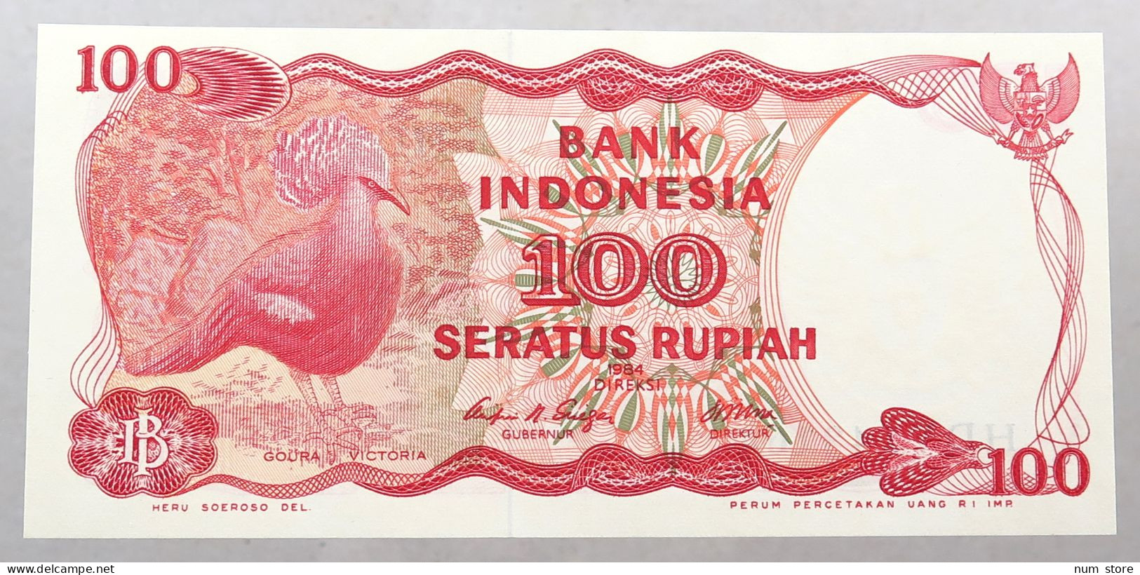 INDONESIA 100 RUPIAH 1984  #alb051 0327 - Indonesia