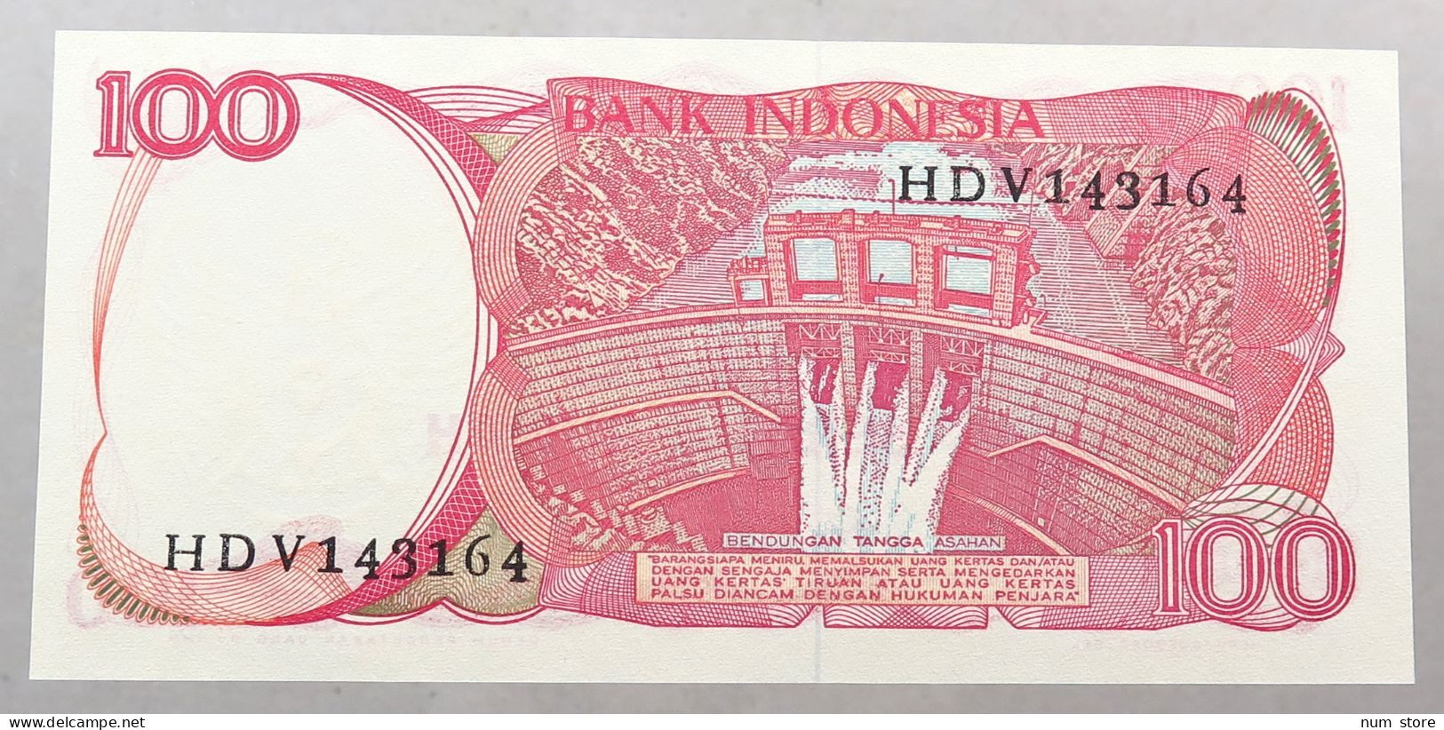 INDONESIA 100 RUPIAH 1984  #alb051 0327 - Indonesië