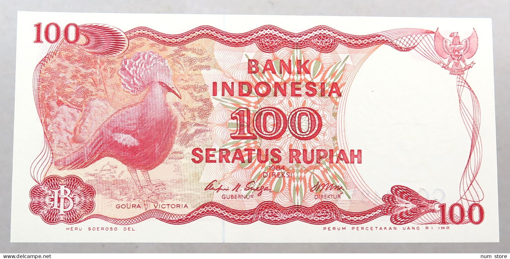 INDONESIA 100 RUPIAH 1984  #alb051 0301 - Indonesia