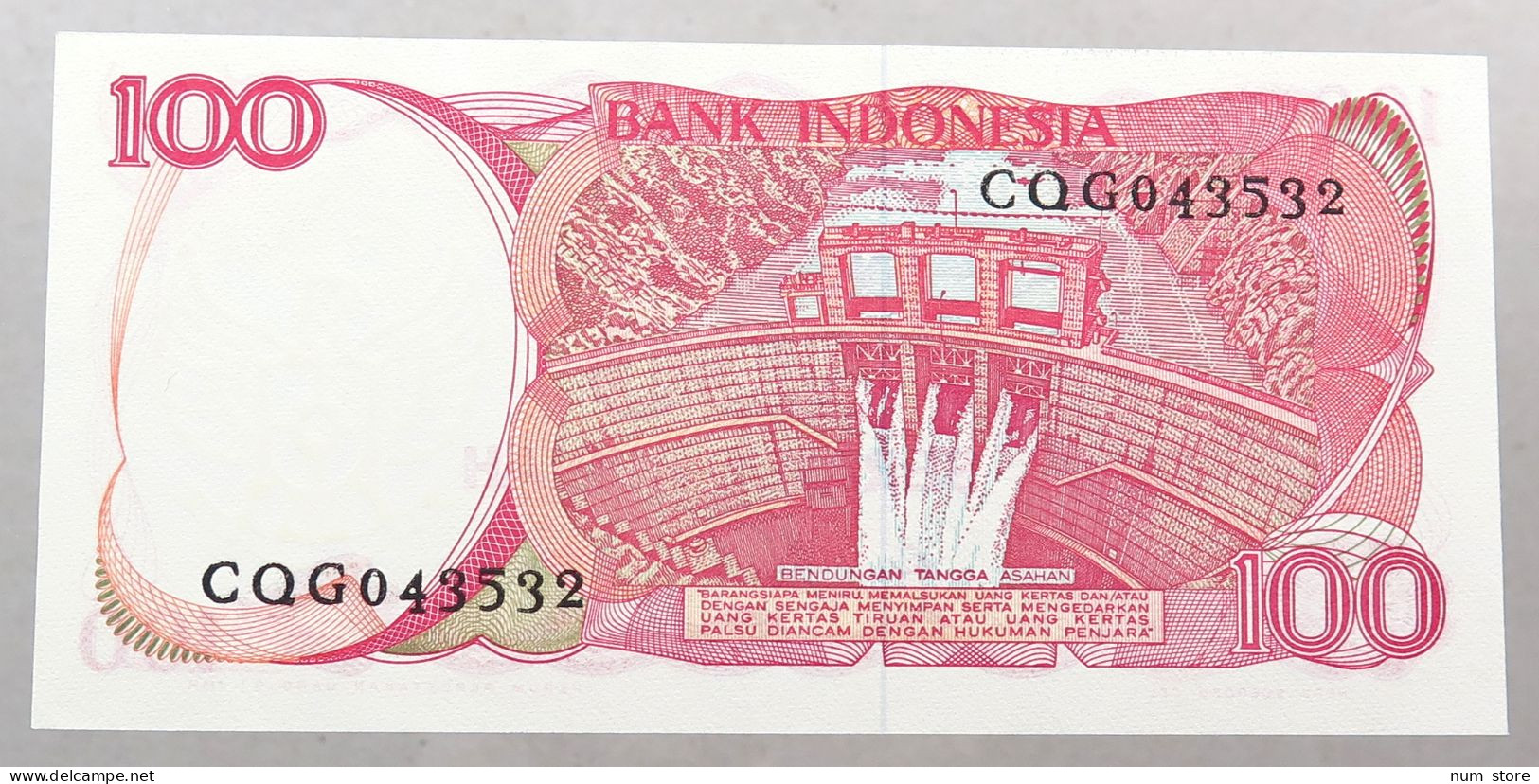 INDONESIA 100 RUPIAH 1984  #alb051 0301 - Indonesia