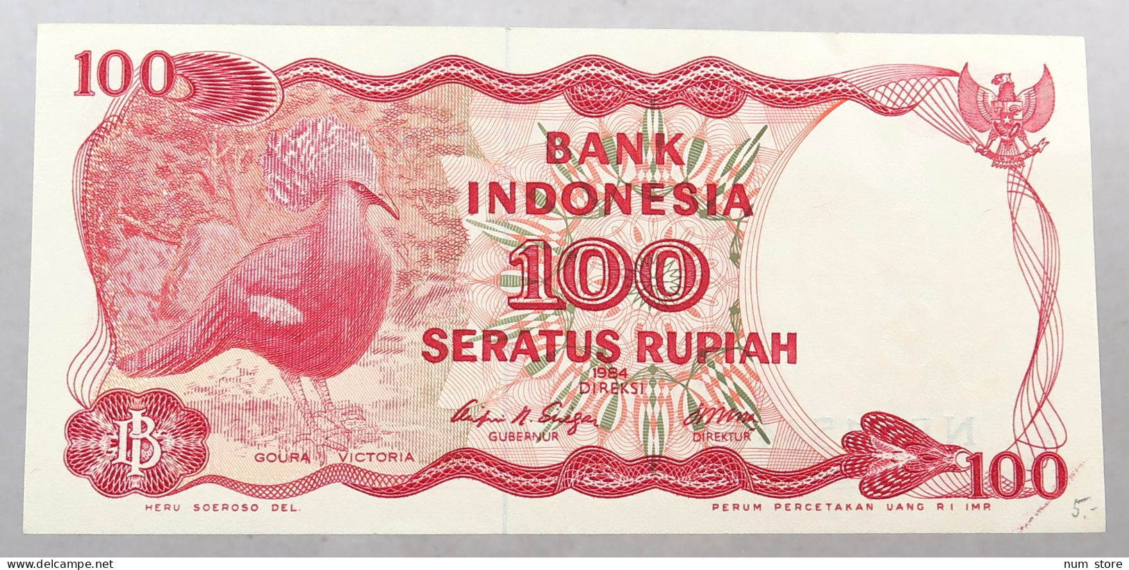 INDONESIA 100 RUPIAH 1984  #alb051 0299 - Indonesia