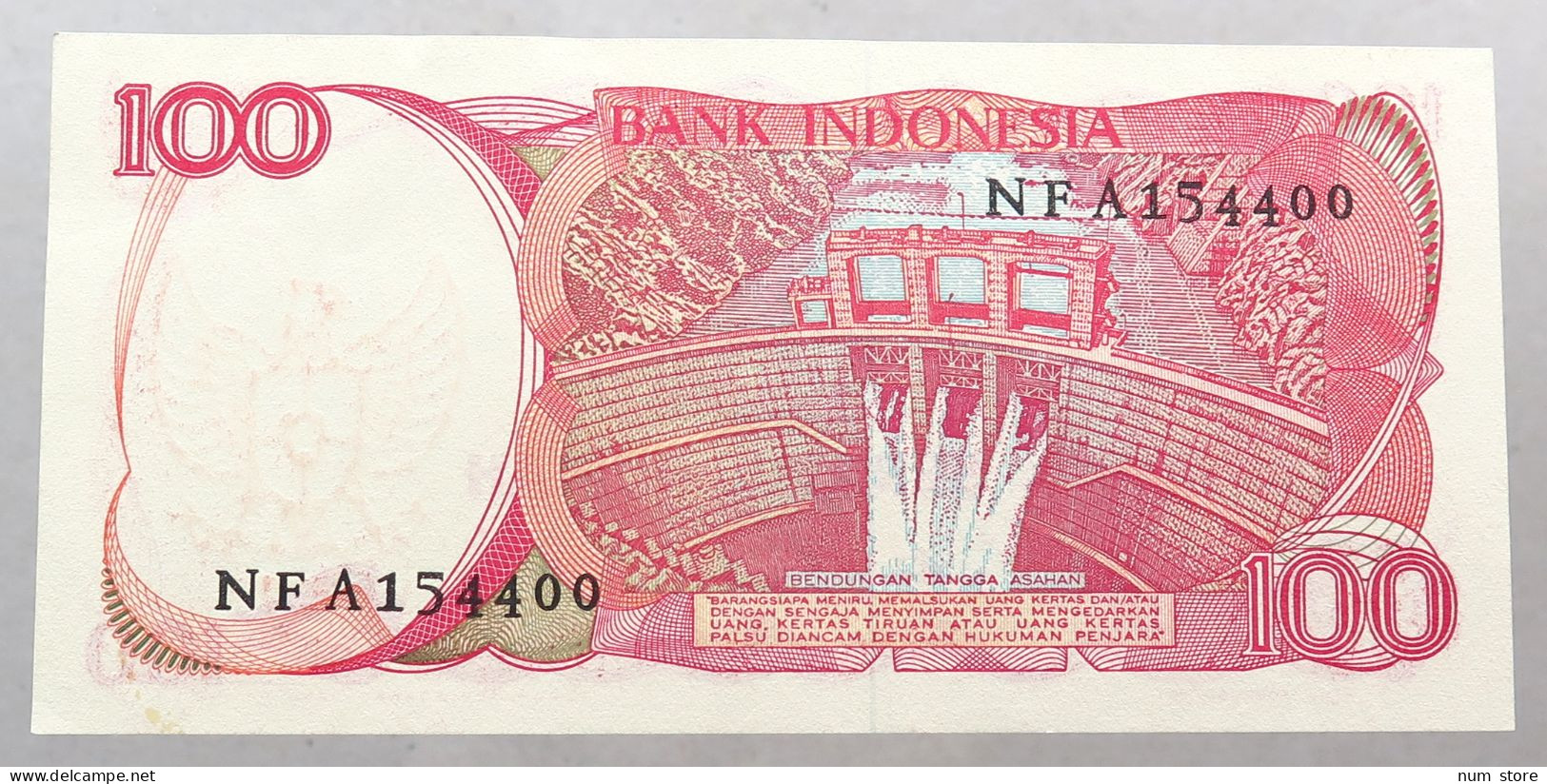 INDONESIA 100 RUPIAH 1984  #alb051 0299 - Indonesië