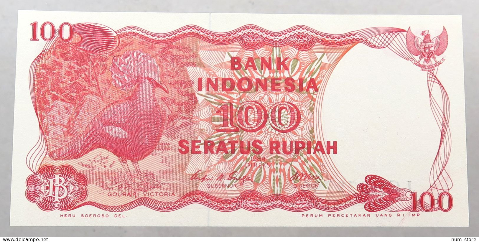 INDONESIA 100 RUPIAH 1984  #alb051 0295 - Indonésie