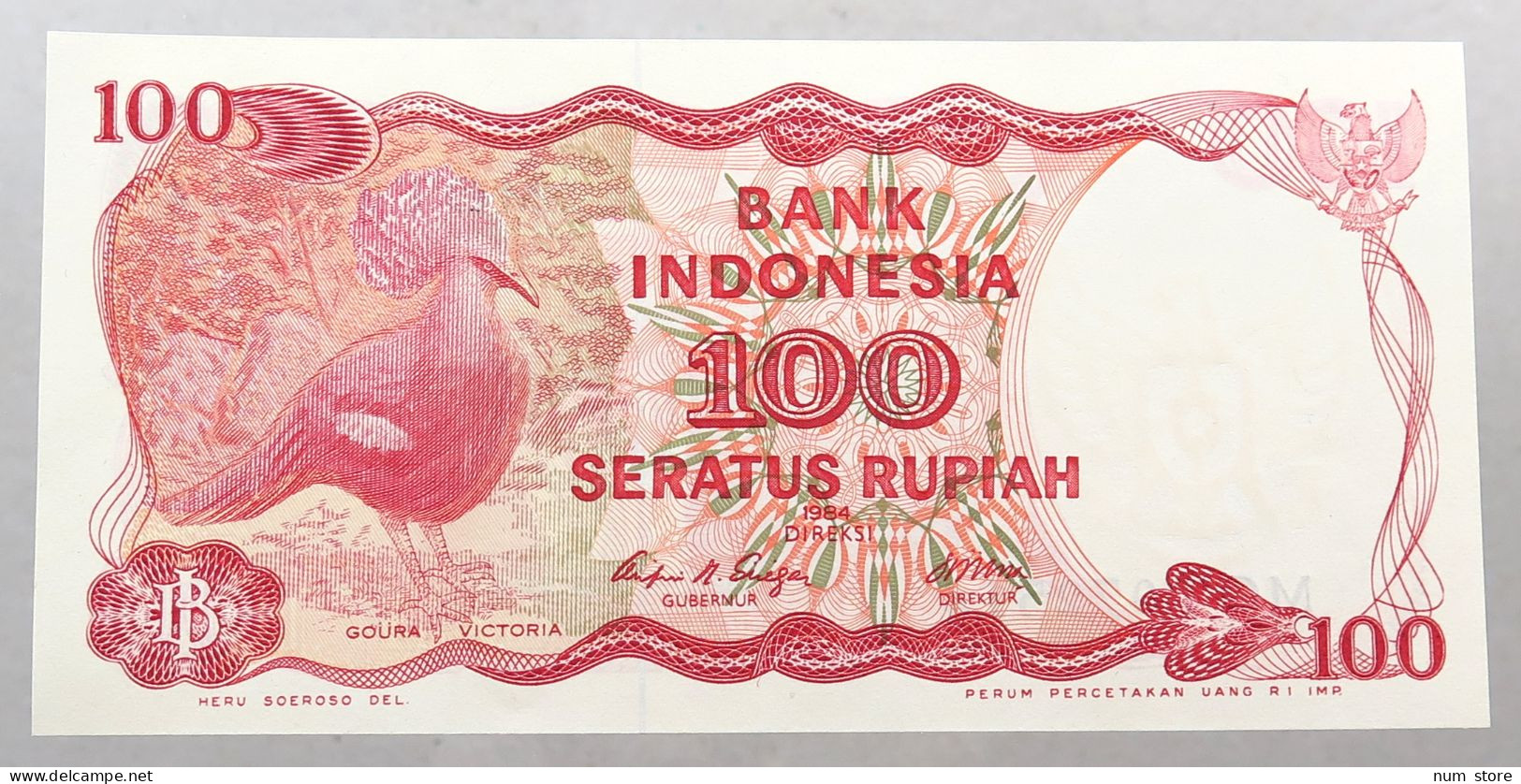 INDONESIA 100 RUPIAH 1984  #alb051 0293 - Indonesia
