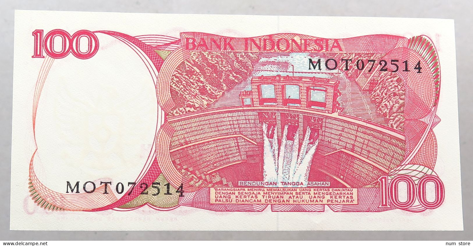 INDONESIA 100 RUPIAH 1984  #alb051 0293 - Indonésie