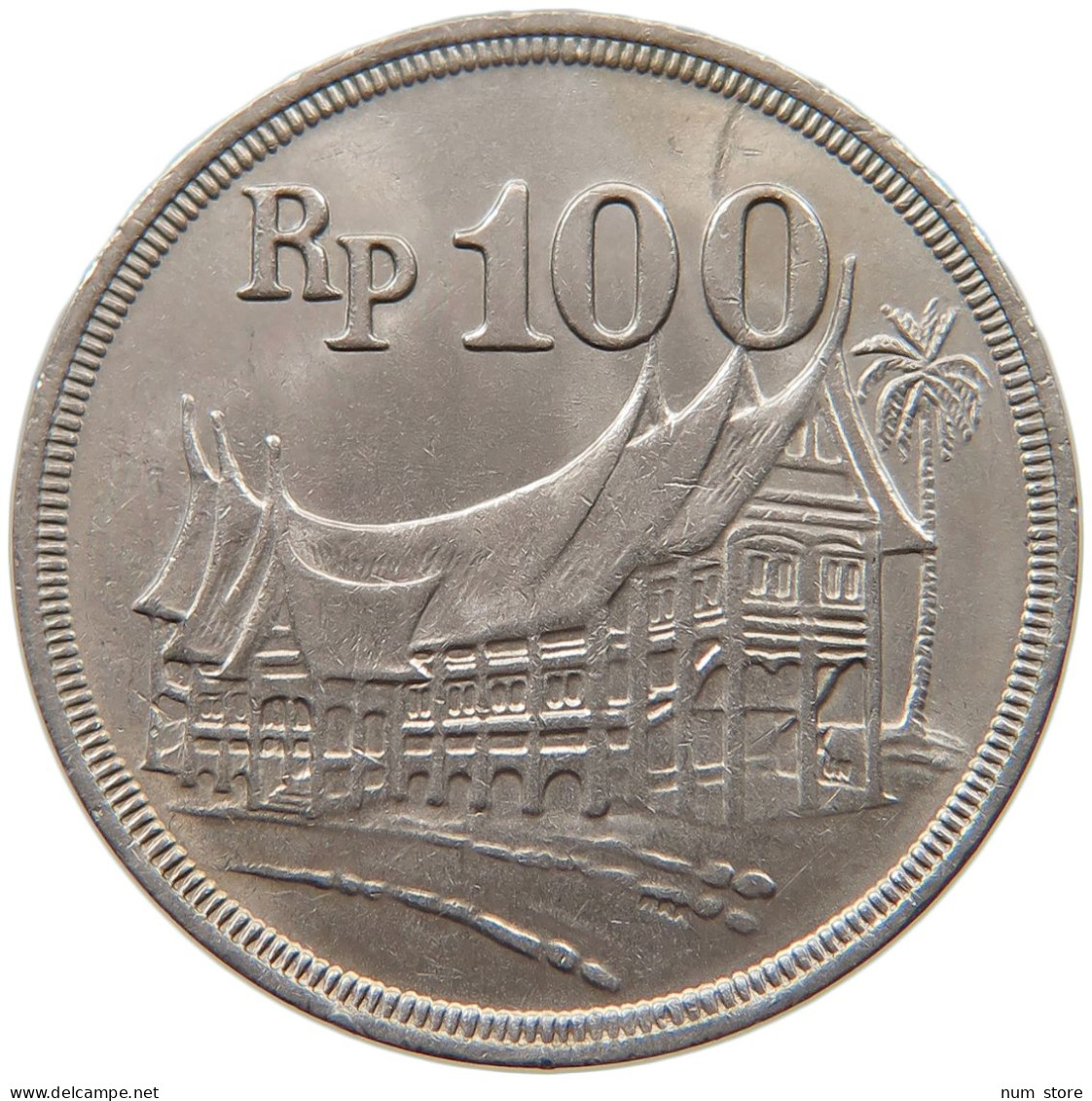 INDONESIA 100 RUPIAH 1973  #a055 0899 - Indonesia