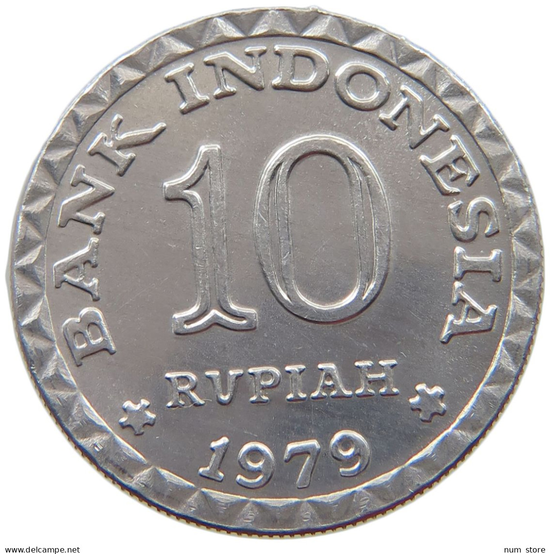 INDONESIA 10 RUPIAH 1979  #s079 0311 - Indonésie