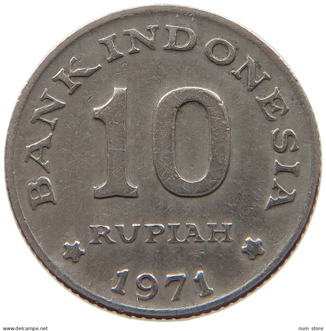 INDONESIA 10 RUPIAH 1971  #a047 0683 - Indonésie