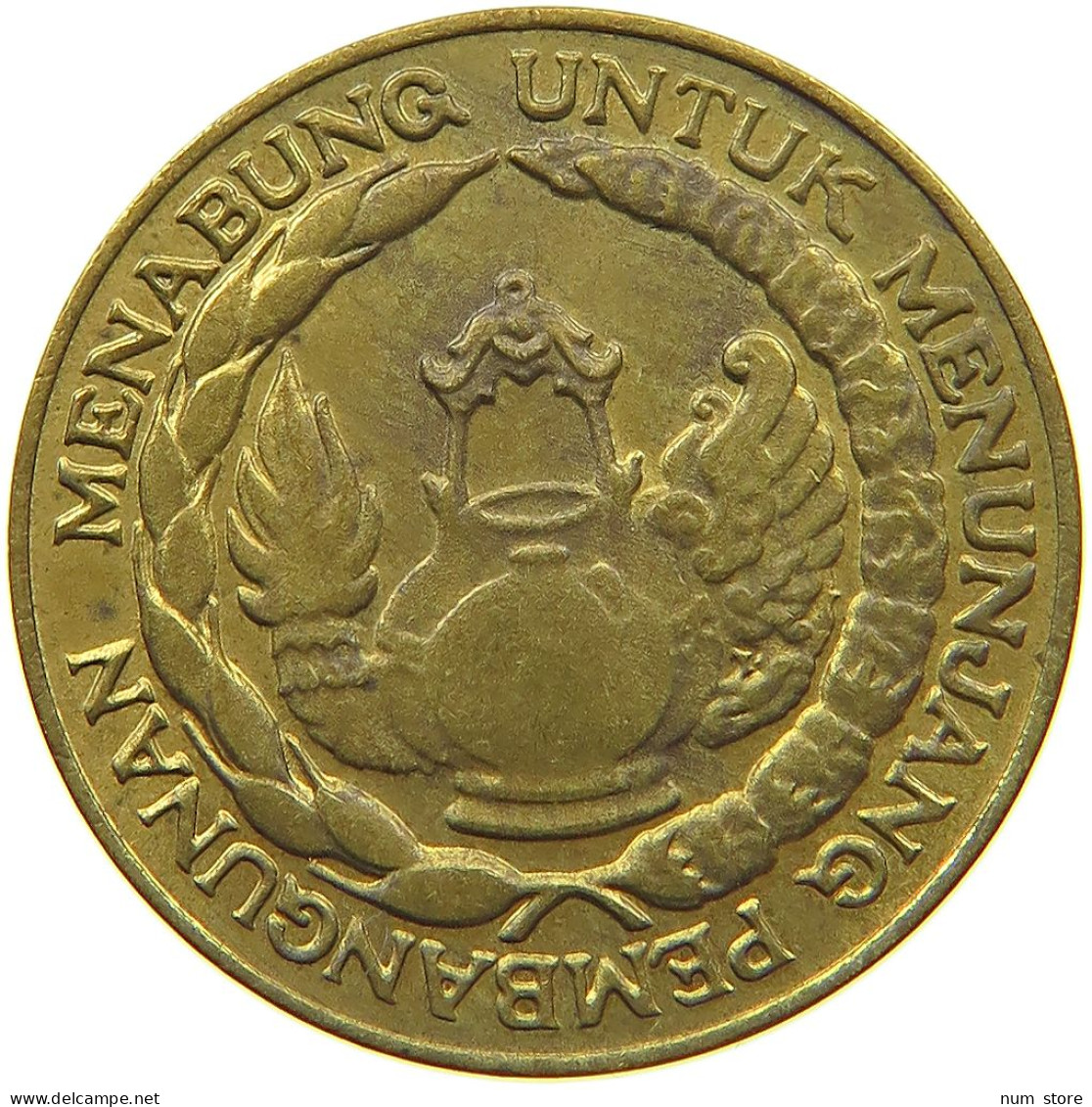 INDONESIA 10 RUPIAH 1974  #s080 0559 - Indonesien