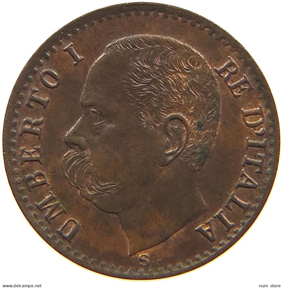 ITALY CENTESIMO 1896 R Umberto I (1878-1900) #t161 0437 - 1878-1900 : Umberto I