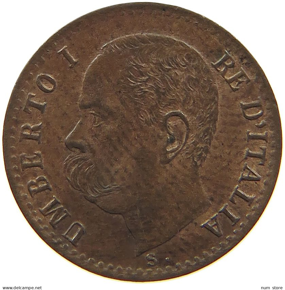 ITALY CENTESIMO 1896 R UMBERTO I. 1878-1900 #c084 0383 - 1878-1900 : Umberto I