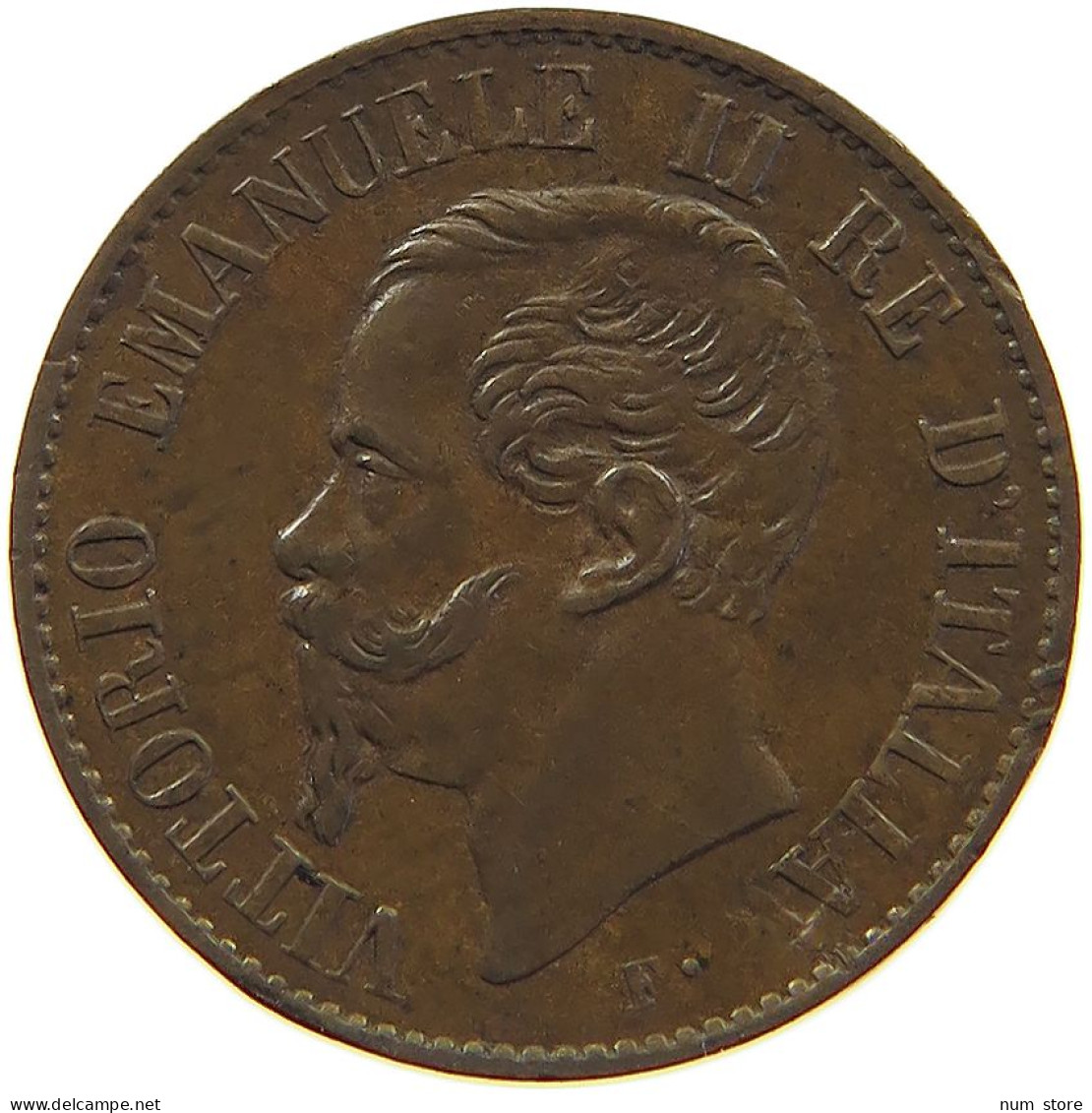 ITALY CENTESIMO 1867 M Vittorio Emanuele II. 1861 - 1878 #c033 0193 - 1861-1878 : Vittoro Emanuele II