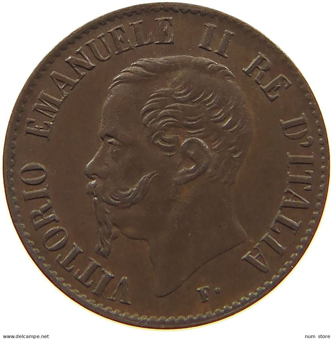 ITALY CENTESIMO 1867 M Vittorio Emanuele II. 1861 - 1878 #c006 0271 - 1861-1878 : Vittoro Emanuele II