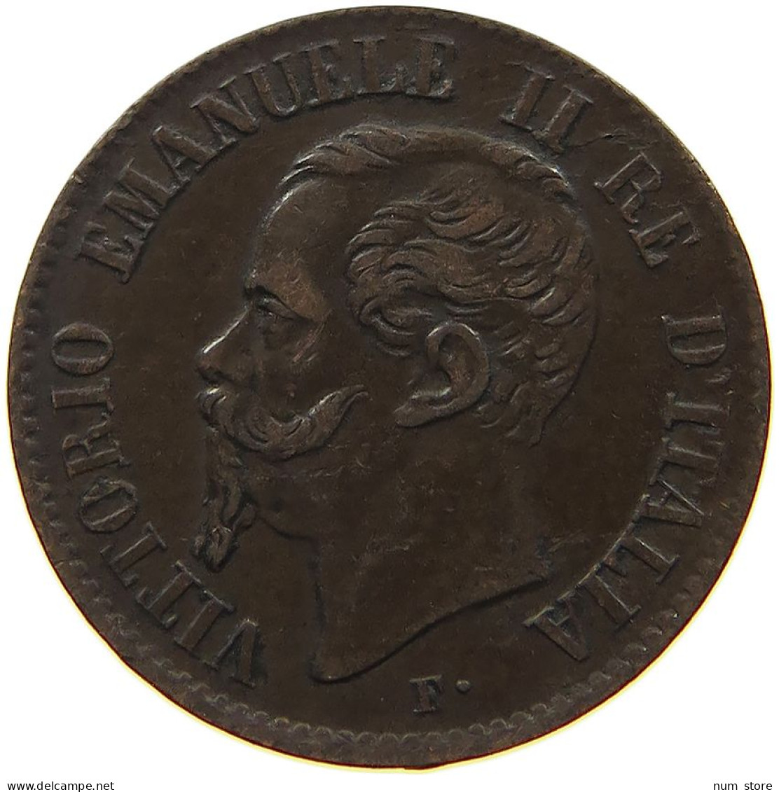 ITALY CENTESIMO 1867 M Vittorio Emanuele II. 1861 - 1878 #a094 0023 - 1861-1878 : Vittoro Emanuele II