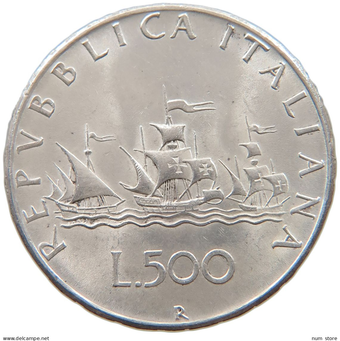 ITALY 500 LIRE 1966  #a057 0639 - 500 Liras