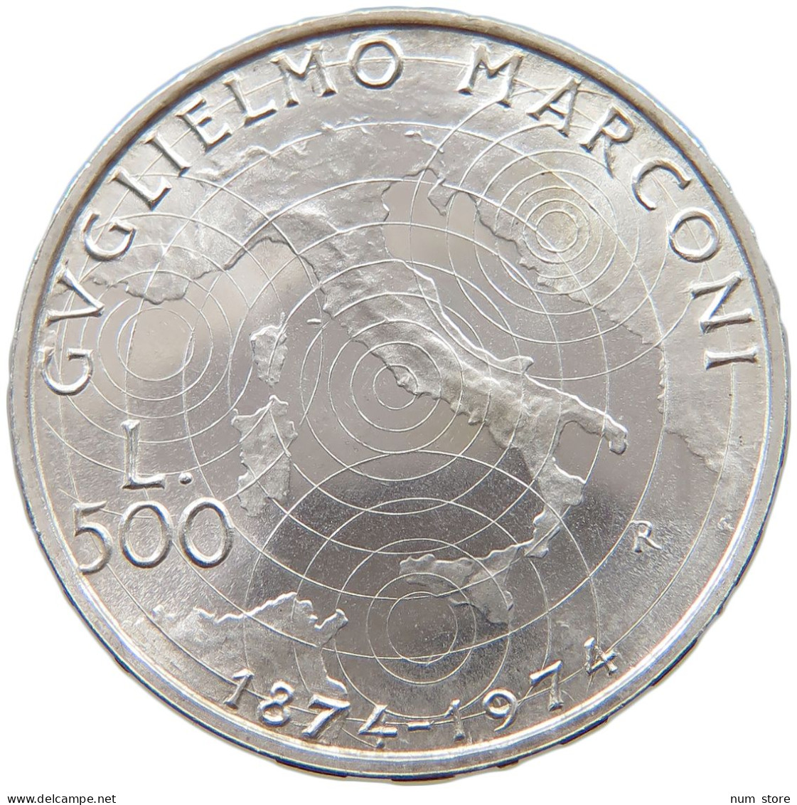 ITALY 500 LIRE 1974  #s048 0333 - 500 Lire