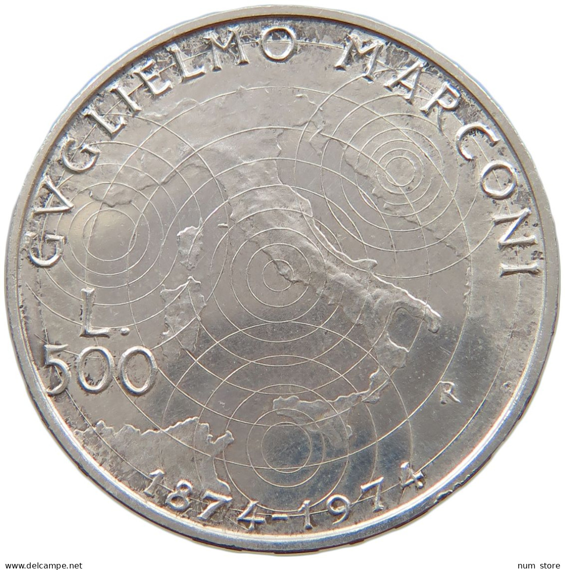 ITALY 500 LIRE 1974  #a068 0695 - 500 Lire