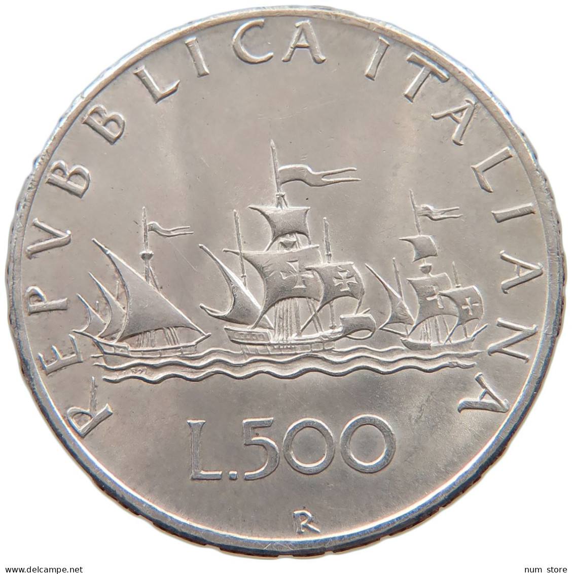 ITALY 500 LIRE 1966  #a052 0117 - 500 Liras