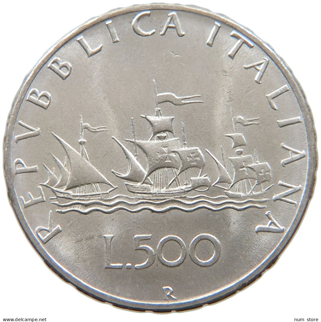 ITALY 500 LIRE 1966  #a020 0267 - 500 Liras