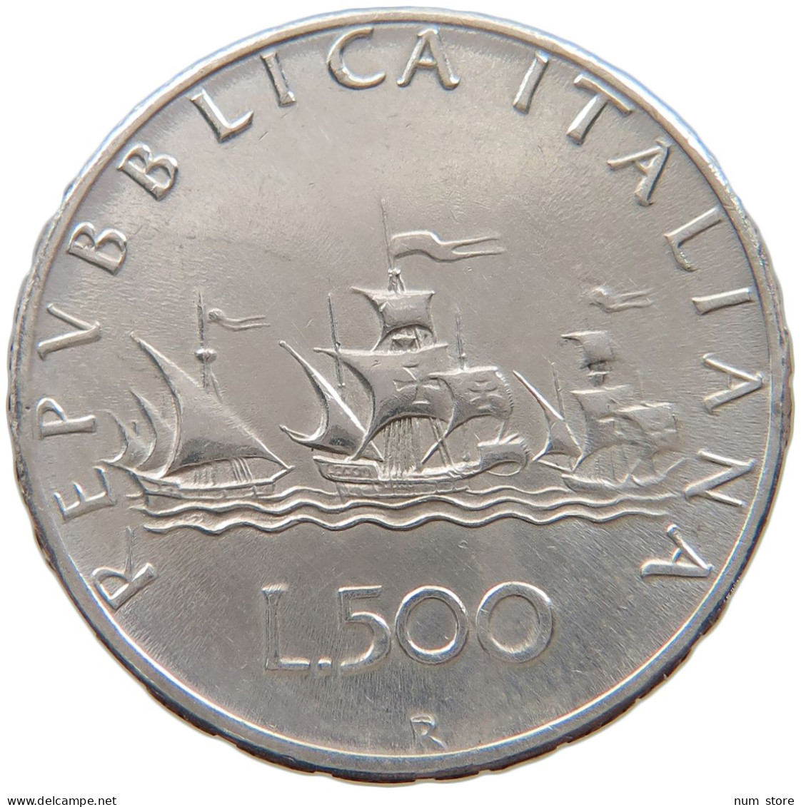 ITALY 500 LIRE 1965  #a063 0719 - 500 Lire