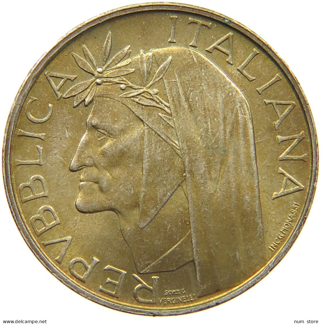 ITALY 500 LIRE 1965  #c015 0155 - 500 Liras