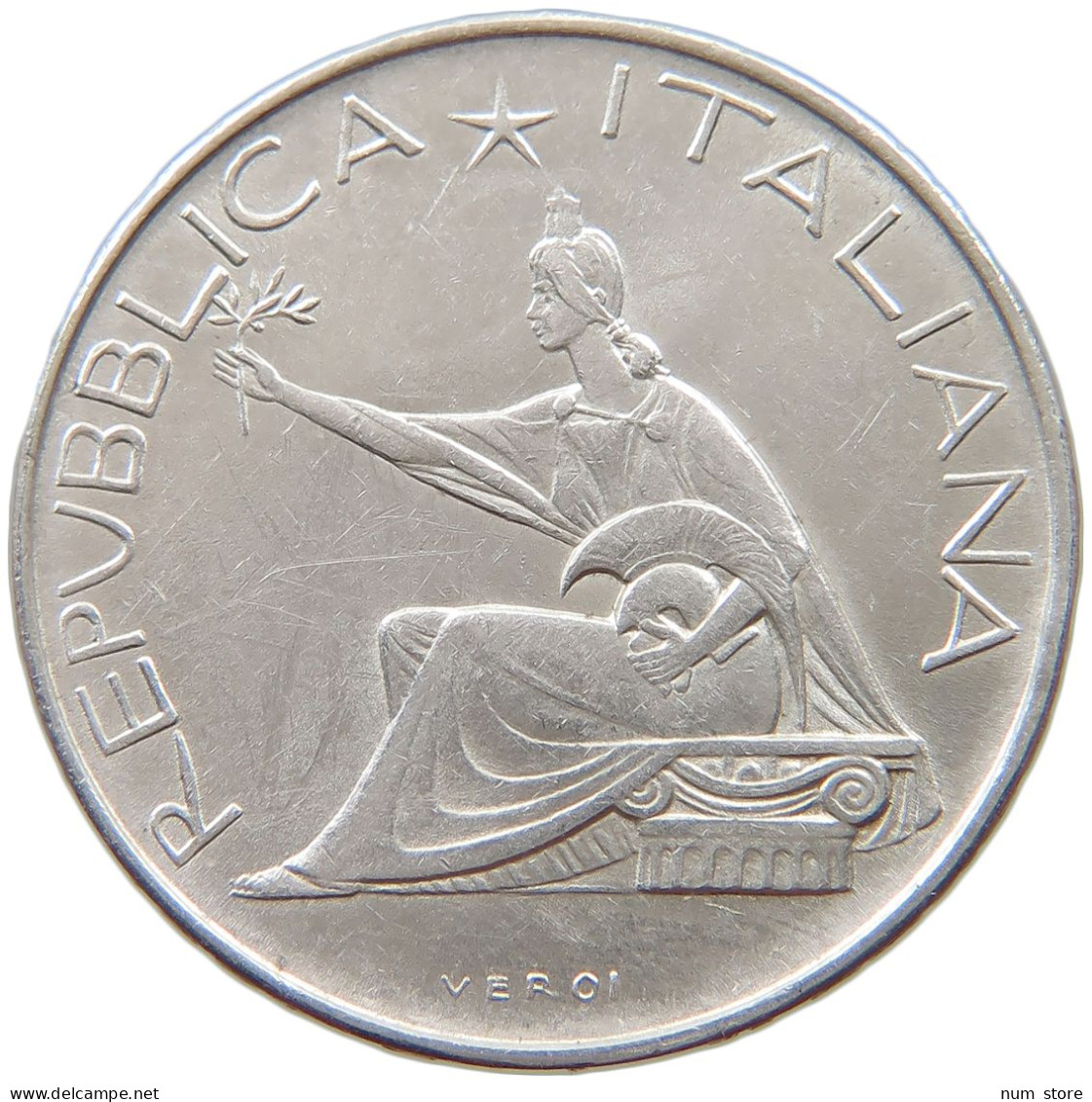 ITALY 500 LIRE 1961  #s048 0335 - 500 Lire
